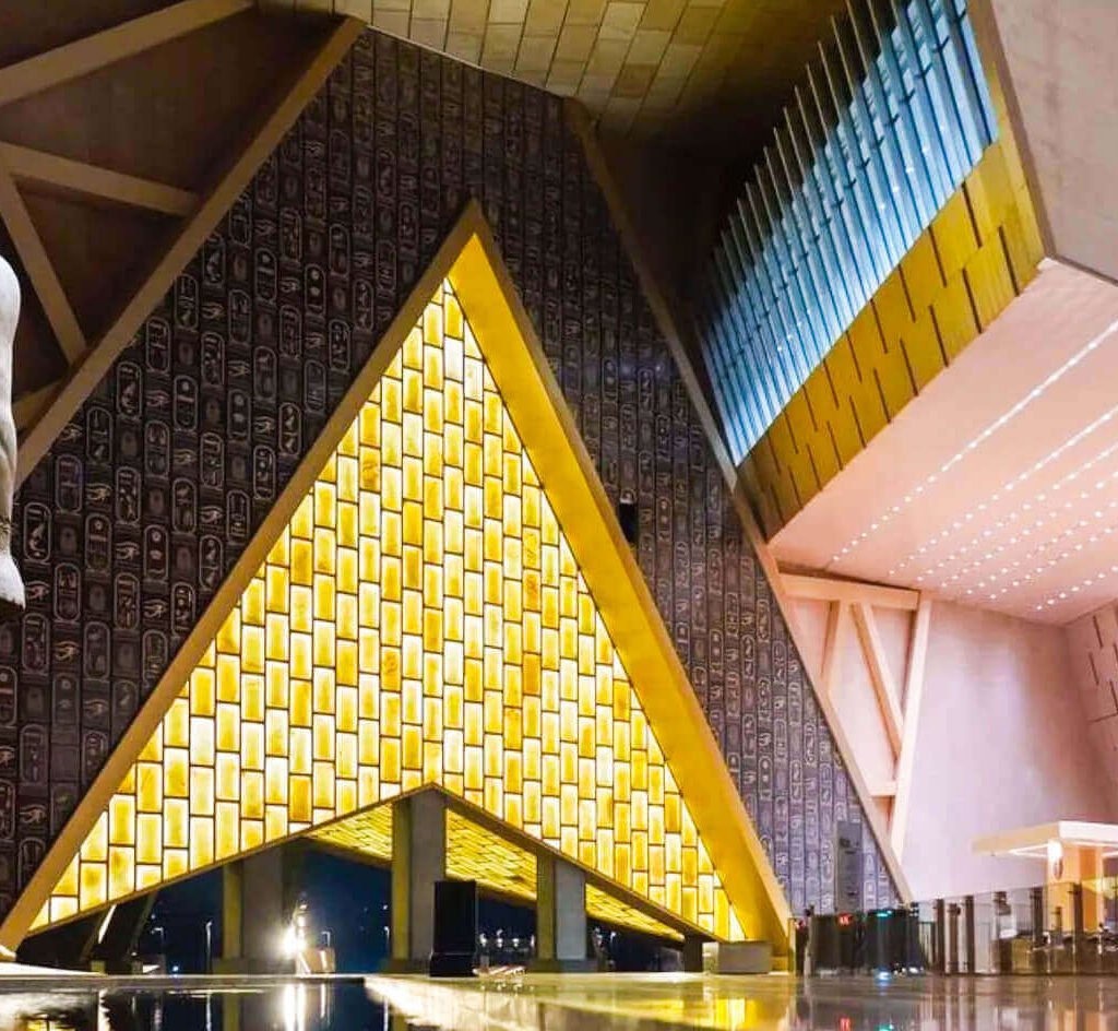 A-picture-of-one-of-the-magnificent-entrances-to-the-Grand-Egyptian-Museum