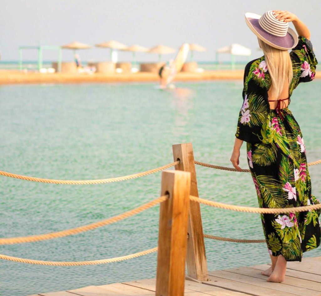 A-wonderful-picture-of-a-tourist-on-one-of-Hurghada's-beaches