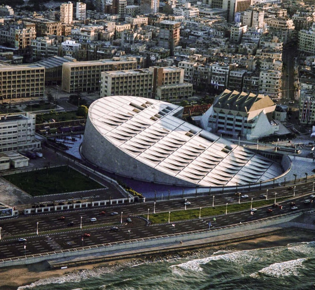 A-wonderful-picture-of-the-Library-of-Alexandria-from-the-top