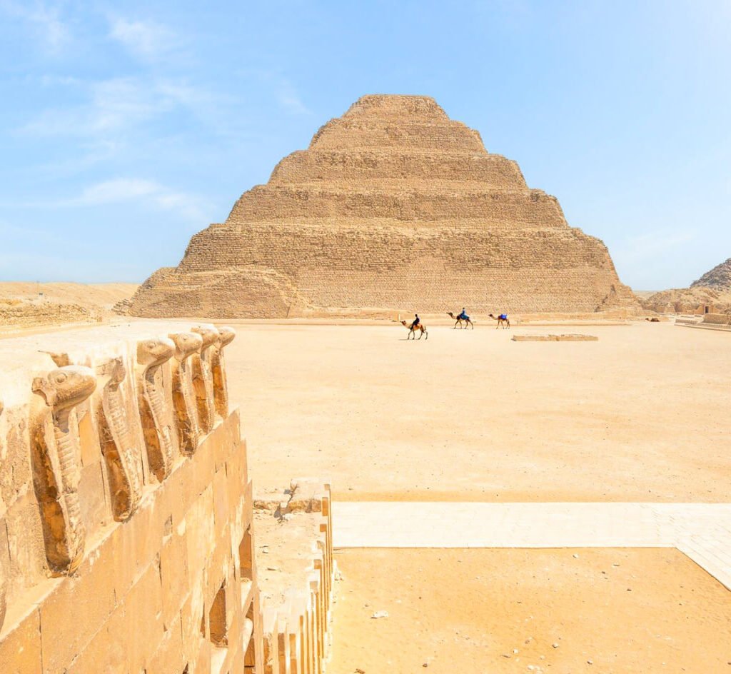 A-wonderful-picture-of-the-step-pyramid-of-Djoser