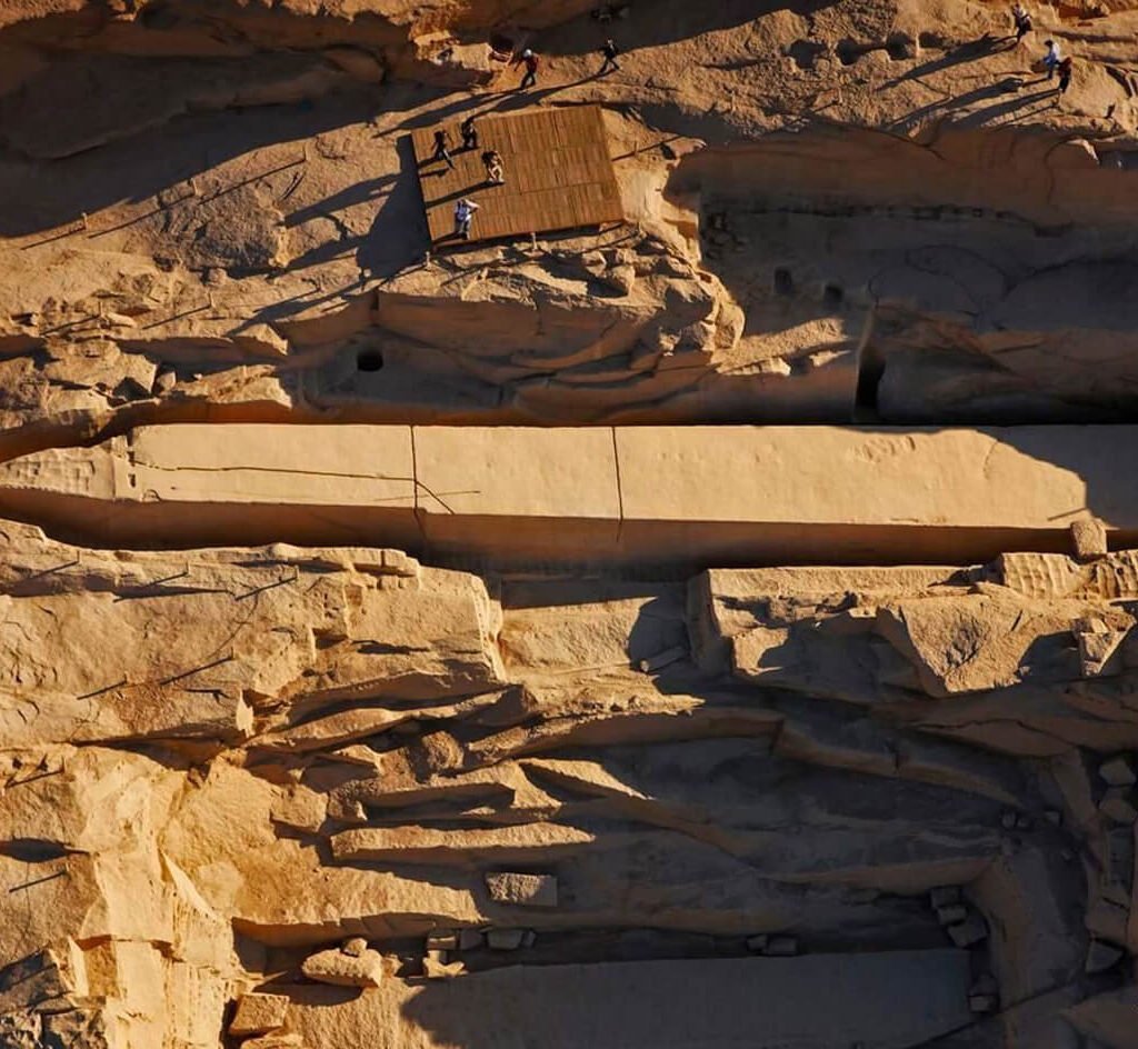 Amazing-shot-of-an-unfinished-obelisk-in-Aswan