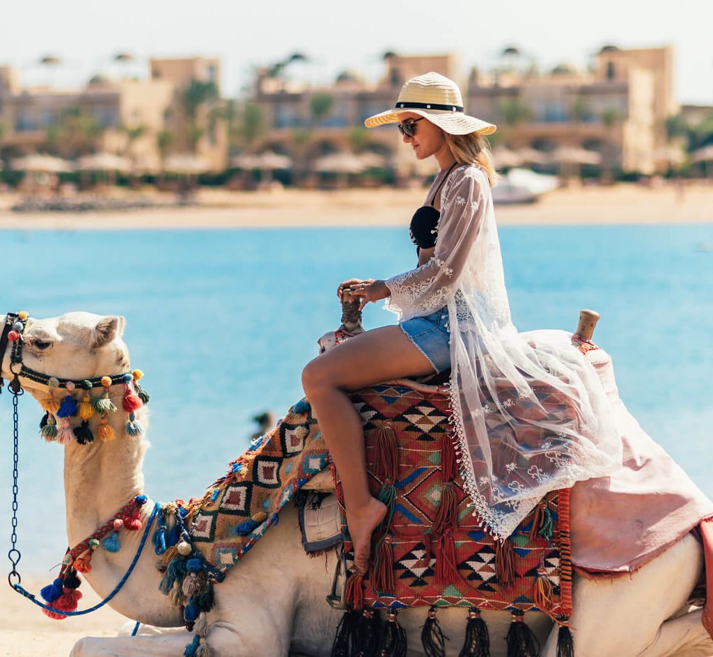 a-wonderful-picture-of-a-tourist-riding-a-camel-on-one-of-the-beaches-of-the-red-sea