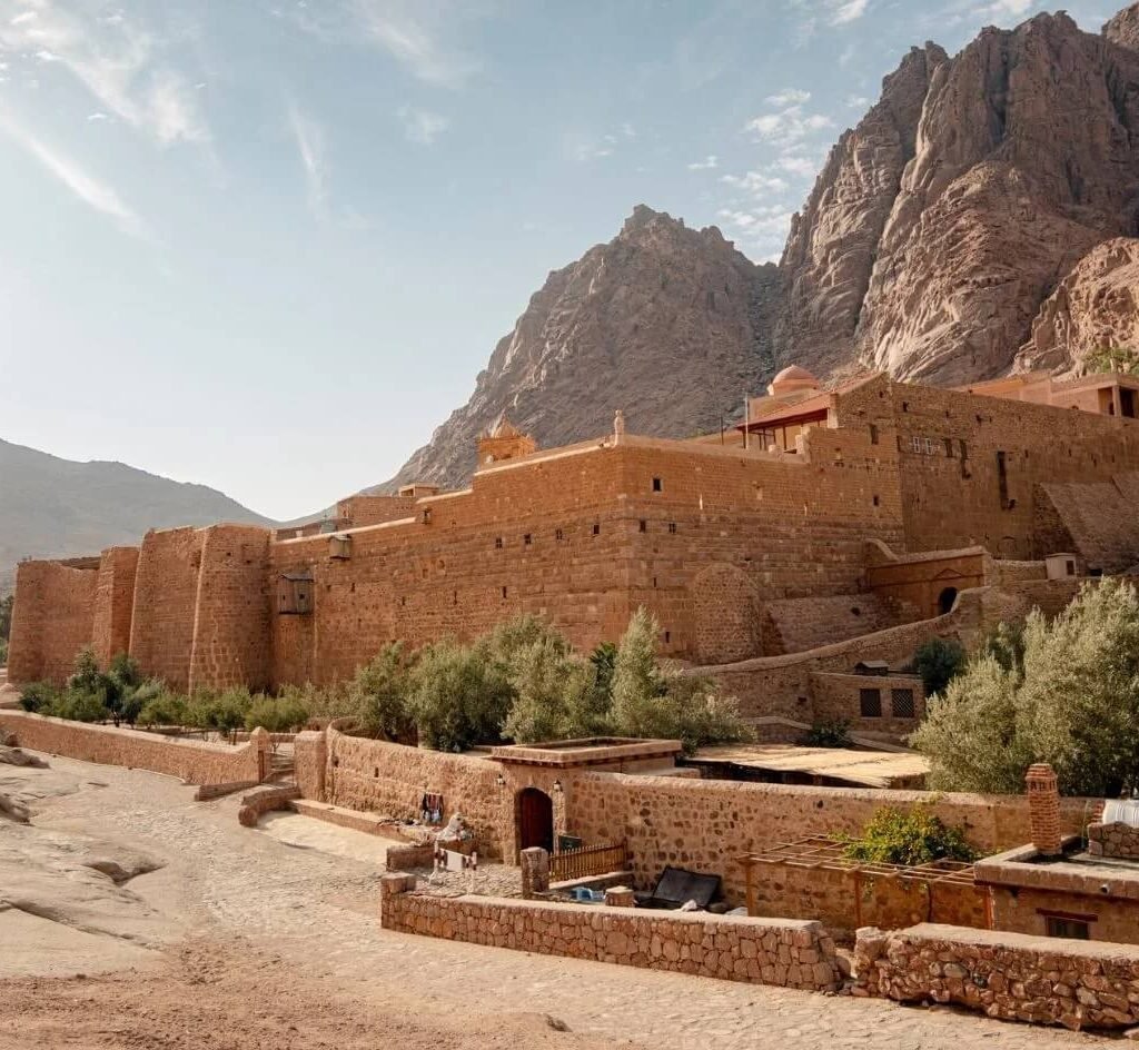 a-wonderful-shot-of-the-wall-of-st-catherines-monastery-in-sinai